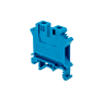 Клемма винтовая проходная, 6 мм², синяя (Изображение 1)