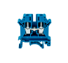 Клемма винтовая проходная, 6 мм², синяя (Изображение 3)