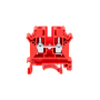 Клемма винтовая проходная, 6 мм², красная (Изображение 5)
