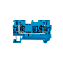 Клемма пружинная проходная, 4 мм², синяя (Изображение 2)