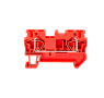 Клемма пружинная проходная, 4 мм², красная (Изображение 2)