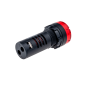 Зуммер с подсветкой, 80дБ, красный, 24V AC/DC, IP40, пластик (Изображение 3)