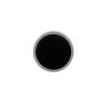 Головка кнопки плоская, черный, металл (Изображение 5)