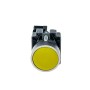 Кнопка плоская желтая, 1NO, металл (Изображение 5)
