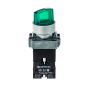 Переключатель с подсветкой, с фиксацией, 24V AC/DC, зеленый, 2 положения, 1NO (Изображение 2)