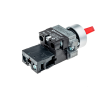 Переключатель с подсветкой, с фиксацией, 24V AC/DC, красный, 2 положения, 1NC (Изображение 4)