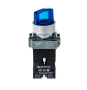 Переключатель с подсветкой, с фиксацией, 24V AC/DC, синий, 2 положения, 1NO (Изображение 2)