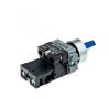 Переключатель с подсветкой, с фиксацией, 24V AC/DC, синий, 2 положения, 1NO (Изображение 4)