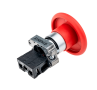 Кнопка грибовидная, без фиксации 1NC красный 60 мм (Изображение 4)