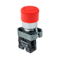 Кнопка грибовидная, возврат поворотом, 1NC красный 30 мм (Изображение 1)