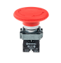 Кнопка грибовидная, возврат поворотом, 1NC красный 60 мм (Изображение 2)