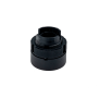 Головка кнопки черный, пластик (Изображение 3)