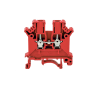 Клемма винтовая проходная, 2.5 мм², красная (Изображение 2)