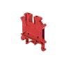 Клемма винтовая проходная, 2.5 мм², красная (Изображение 4)