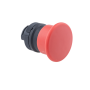 Головка грибовидная без фиксации, красный, 40 мм, пластик (Изображение 2)