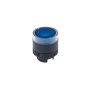 Головка кнопки с подсветкой синий, пластик (Изображение 1)