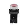 Кнопка плоская красная с подсветкой,  24V AC/DC, 1NС, IP67, металл (Изображение 2)