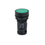 Кнопка плоская зеленая, 2NO, IP54, пластик (Изображение 1)