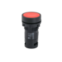 Кнопка плоская красная, 1NС, IP54, пластик (Изображение 1)