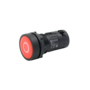 Кнопка плоская красная, маркировка "O", 1NС, IP54, пластик (Изображение 2)
