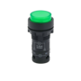 Кнопка зеленая выступающая с подсветкой, 1NO, 220V AC, IP54, пластик (Изображение 2)