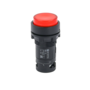 Кнопка красная выступающая с подсветкой, 1NС, 220V AC, IP54, пластик (Изображение 1)