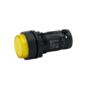 Кнопка желтая выступающая с подсветкой, 1NO,  24V AC/DC, IP54, пластик (Изображение 3)