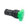 Кнопка грибовидная зеленая с подсветкой, Ø40 мм, 1NO, 24V AC/DC, IP54, пластик (Изображение 3)