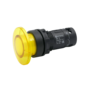 Кнопка грибовидная желтая с подсветкой, Ø40  мм, 1NO, 220 AC, IP54, пластик (Изображение 2)