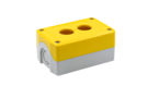 Корпус кнопочного поста, 2 места, желтый, IP67 (Изображение 2)