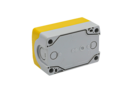 Корпус кнопочного поста, 2 места, желтый, IP67 (Изображение 3)