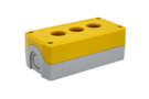 Корпус кнопочного поста, 3 места, желтый, IP67 (Изображение 2)