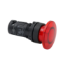 Кнопка грибовидная красная с подсветкой, Ø40 мм, 1NC, 24V AC/DC, IP54, пластик (Изображение 2)