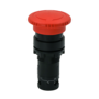 Кнопка грибовидная красная, возврат поворотом c фиксацией, Ø 40 мм,  1NC, IP54, пластик (Изображение 2)