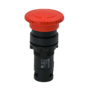 Кнопка грибовидная красная, возврат поворотом c фиксацией, Ø 40 мм,  1NC, IP54, пластик (Изображение 1)