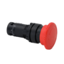 Кнопка грибовидная красная, возврат поворотом c фиксацией, Ø 40 мм,  1NC, IP54, пластик (Изображение 3)