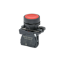 Кнопка плоская красная, 1NС, IP65, пластик (Изображение 1)