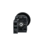Кнопка грибовидная черная, 40 мм, пружиный возврат, 1NO, IP65, пластик (Изображение 4)