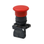 Кнопка грибовидная красная, 40 мм, пружиный возврат, 1NС, IP65, пластик (Изображение 1)
