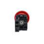 Кнопка грибовидная красная, 40 мм, пружиный возврат, 1NС, IP65, пластик (Изображение 4)