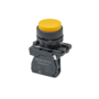 Кнопка выступающая желтая,  1NO, IP65, пластик (Изображение 1)