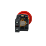 Кнопка грибовидная аварийной остановки, красная, 40 мм, возврат поворотом с фиксацией, 1NC, IP65, пластик (Изображение 4)