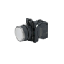 Кнопка белая с подсветкой, 1NO, 24V AC/DC, IP65, пластик (Изображение 2)