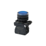 Кнопка синяя с подсветкой, 1NO, 24V AC/DC, IP65, пластик (Изображение 1)