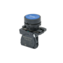 Кнопка плоская синяя, маркировка "стрелка влево-вправо", 1NO, IP65, пластик (Изображение 1)