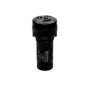 Зуммер без подсветки, 80дБ, черный, 220V AС, IP65, пластик (Изображение 1)