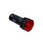 Зуммер с подсветкой, 80дБ, красный, 24V AС/DC, IP65, пластик (Изображение 2)