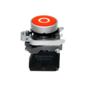 Кнопка плоская красная, маркировка "O", 1NС, IP65, металл (Изображение 2)