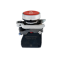Кнопка плоская красная, маркировка "STOP", 1NС, IP65, металл (Изображение 2)
