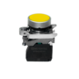 Кнопка плоская желтая, 1NO, IP65, металл (Изображение 2)